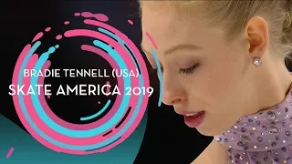 Bradie Tennell (USA) | 2nd place Ladies | Free Skating | Skate America 2019 | #GPFigure