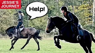 Young Horse’s First Time XC Schooling! // Jessie’s Journey Part 1 // Vlog #49