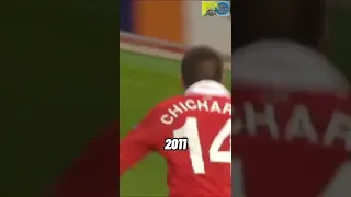 evolution of Javier Hernandez ( Chicharito) dulu dan kini