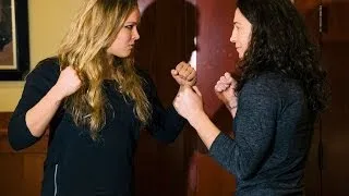 Ronda Rousey vs. Sara Mcmann, Daniel Cormier full UFC 170 media lunch video