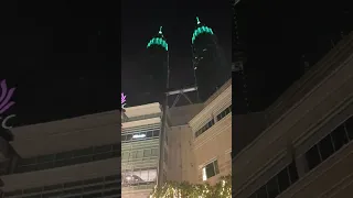 petronas towers celebrating New year 2023