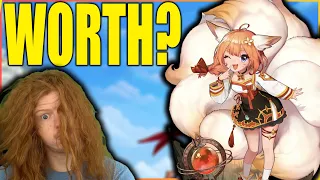 WHALING FOR NEW HERO! Eight Tailed Fox Nari! IS SHE WORTH SUMMONING FOR? | Guardian Tales