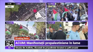 Știrile Digi24 de la ora 17 - 21 octombrie