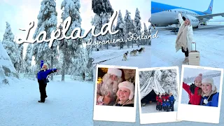 LAPLAND VLOG 2022 | ROVANIEMI FINLAND, WITH TUI, REINDEER SLEIGH RIDE, MEETING SANTA