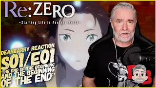 Re:Zero S01/E01 "The End Of The Beginning And The Beginning Of The End" REACTION