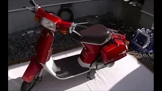 Honda Tact FullMark ab07 ремонт мини обзор.