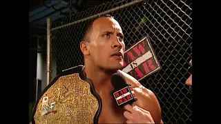 The Rock sings "Happy Birthday" to Stephanie McMahon: WWF Raw Is War