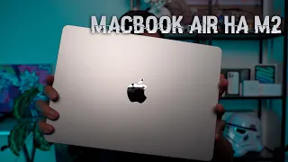 MacBook Air M2  (2022) распаковка и первое мнение