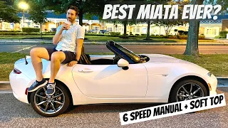 2021 Mazda Miata Review: 6-Speed Manual & Soft Top is 'The Answer'