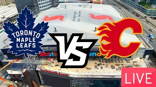 Toronto Maple Leafs vs Calgary Flames  live stream play-by-play