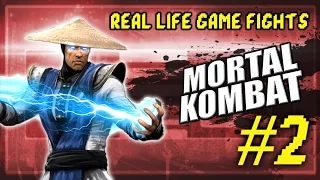 Real Life Game Fights - episode 2 - Mortal Kombat