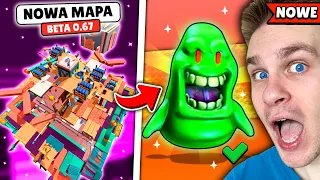 Testuję ⚠️ NOWĄ MAPĘ BUDOWLANĄ 🧱 + 20 NOWE SKINY na (BETA 0.67) ⭐️ ZA DARMO ✅ w Stumble Guys! 😱