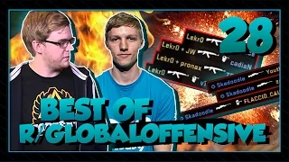 BEST OF R/GLOBAL OFFENSIVE - #28 | LEKRO 1V4, SKADOODLE COLLATERAL!!! (CSGO)