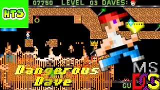 Dangerous Dave Challenge #1 - MS-DOS Gameplay