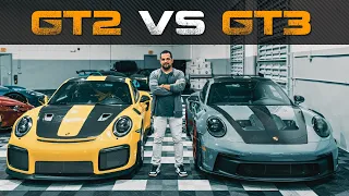 WEISSACH BATTLE: PORSCHE 991 GT2RS VS 992 GT3RS