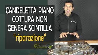 Candeletta del piano cottura non funziona: test