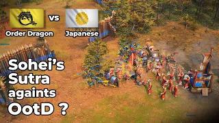 AoE4 - Order Dragon vs Japanese - Is NEW PATCH OotD's buff good enough?