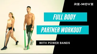 Full-Body Resistance Band Partner Workout