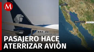 Vuelo de Aeroméxico que iba a CdMx aterriza de emergencia en Hermosillo