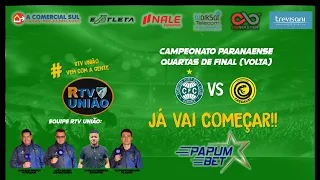 CORITIBA x CASCAVEL / AO VIVO / CAMPEONATO PARANAENSE 2023