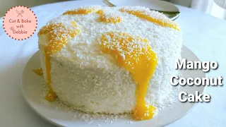 Mango Coconut Cake Recipe | Never Forget This Amazing Cake | Full of Mango & Coconut Taste