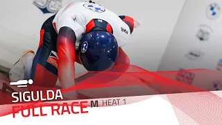 Sigulda | BMW IBSF World Cup 2021/2022 - Men's Skeleton Heat 1 | IBSF Official