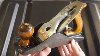 Stanley Bailey No.4-1/2 / #4-1/2 Smoothing-Plane, Type 19 - Best Affordable Hand Bench Plane? [ASMR]