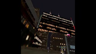 Recorded myself falling off a building in vrchat