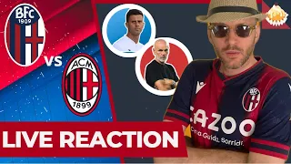 BOLOGNA vs MILAN // LIVE REACTION dr.LUISONA [SERIE A]