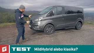 FORD TOURNEO CUSTOM - 2,0 TDCi MildHybrid - TEST - GARAZ.TV