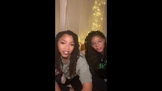 Ungodly Tea Time (11/12) - Chloe x Halle Instagram Live