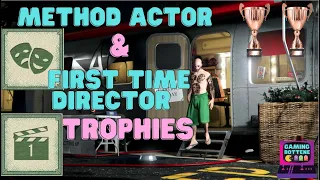 GTA V - How to get METHOD ACTOR & FIRST TIMER DIRECTOR Trophies/Achievement. #GTAV #GTADIRECTORMODE
