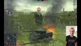 World of Tanks Blitz - Ram , Zırh , Dpm , Hepsi Var ! E 50 M  !