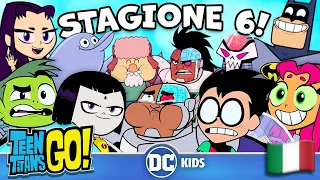 I momenti migliori della sesta stagione! Parte 1 | Teen Titans Go! in Italiano 🇮🇹 | @DCKidsItaliano