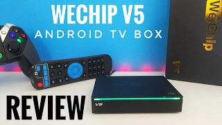 WeChip V5 Android TV Box REVIEW - Amlogic S905X, 2GB RAM, 16GB ROM