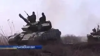 Украинская военная техника отправилась на границу с