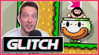 Checking Out CRAZY GLITCHED Levels In Mario Maker 2!!!
