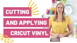 Cutting and Applying Cricut Vinyl