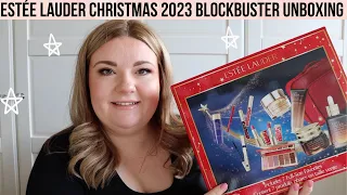 ESTEE LAUDER 2023 CHRISTMAS BLOCKBUSTER GIFT SET UNBOXING | Emma Swann