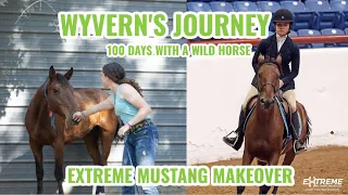 Wild Mustang's Journey to the Extreme Mustang Makeover | 100 Days with Wyvern