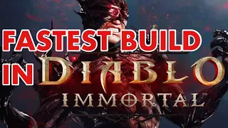 BLOOD KNIGHT FASTEST CLASS IN DIABLO IMMORTAL! 50% SPEED BUFF and 6 DASHES!