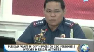 NewsLife: Purisima wants in-depth probe on CIDG personnel involved in illegal activities