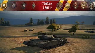 World OF Tanks FV4202 10 Kills 8.8k Damage