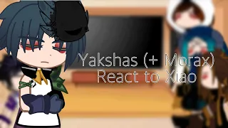 Yakshas (+ Morax) Reacts to Xiao // Xiao Angst // 1/4 // Slight Aether x Xiao // (Русские субтитры!)