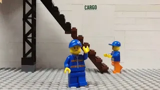 lego titanic iceberg scene unfinish