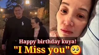 NAGING EMOSYONAL si KRIS AQUINO😥💔 sa BIRTHDAY greeting para kay JOSHUA "I miss you" 😢