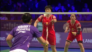 Bitburger Badminton Open 2016 | SF M4-WD | Chen/Jia vs Nur/Pra