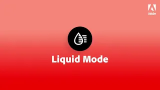Liquid Mode in Adobe Acrobat Reader  |  Adobe Acrobat