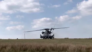 More Sikorsky CH-53E footage at Okehampton camp