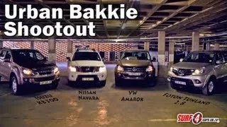 VW Amarok vs Nissan Navara vs Isuzu KB vs Foton Tunland shoot it out in an urban test | Surf4cars